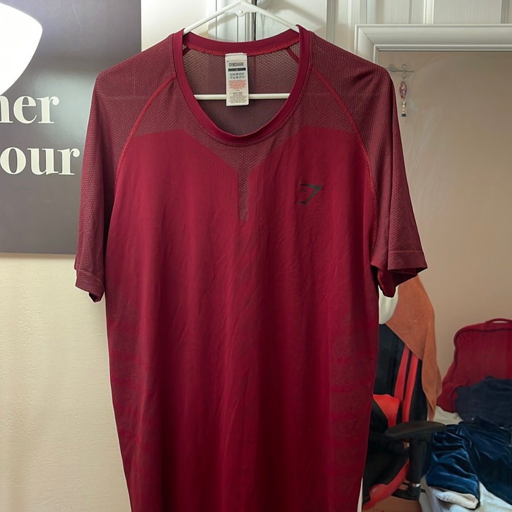 Gymshark 315 T-Shirt - Burgundy - Large